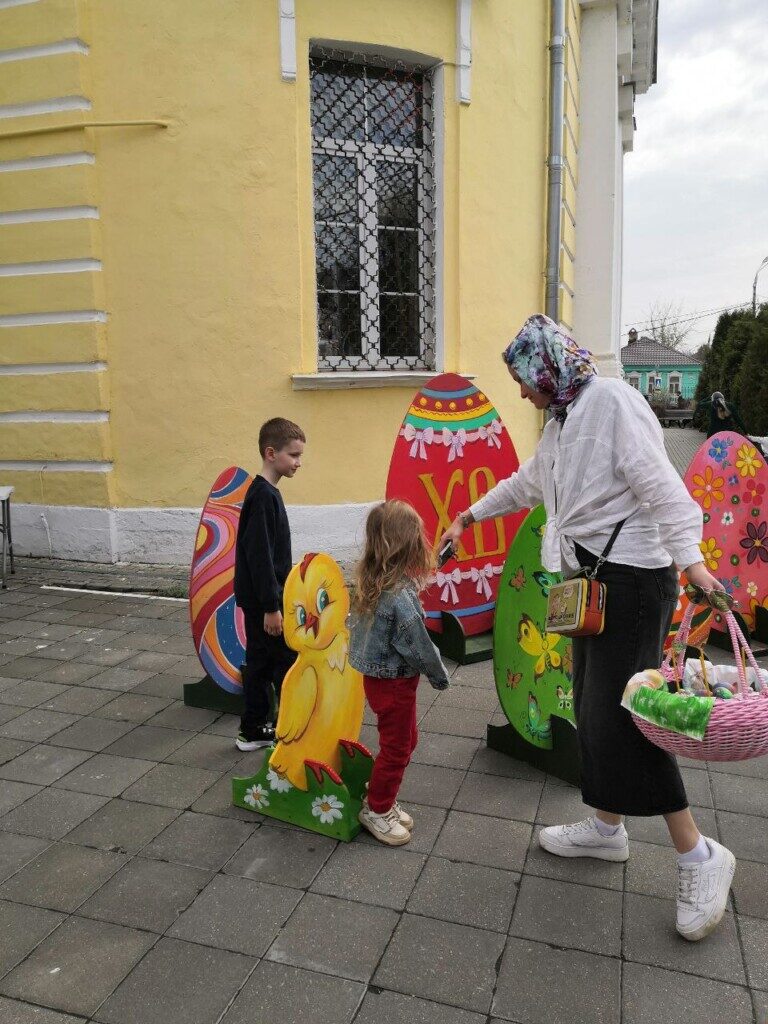 Пасхальный арт-объект